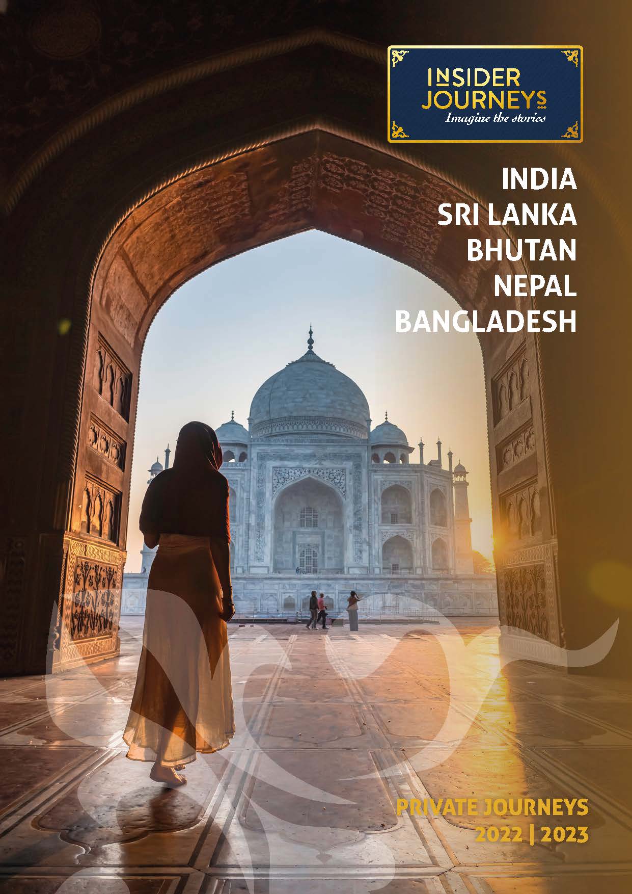 Insider FIT India Bhutan Nepal Bangladesh Brochure 2022 - cover